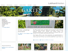 Tablet Screenshot of gartentour.com